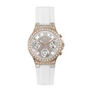 Moonlight Watch Guess , White , Dames