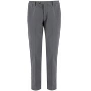 Slim Fit Capri Broek Michael Coal , Gray , Heren