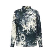 Appaloosa Print Shirt Klassieke Kraag Knoopsluiting Roberto Cavalli , ...