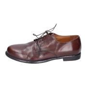 Elegante Vintage Leren Herenschoenen Moma , Brown , Heren