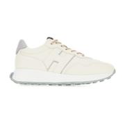 Casual Sneakers voor Mannen en Vrouwen Hogan , Beige , Dames