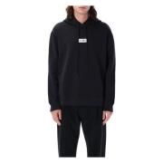 Tag Hoodie voor Stijlvolle Look MM6 Maison Margiela , Black , Heren