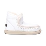 Witte Gehaakte Eskimo Laarzen Mou , White , Dames