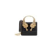 Stijlvolle Medium Roar Tas Roberto Cavalli , Black , Dames