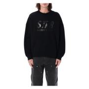 Ster Logo Crew Neck Sweater Golden Goose , Black , Heren