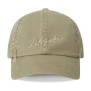 Seam Distressed Cap Axel Arigato , Gray , Unisex