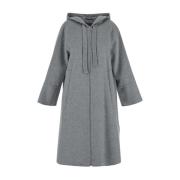 Felpi jas van zuivere wol Max Mara , Gray , Dames