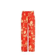 Floral Palazzo Broek Rinascimento , Red , Dames