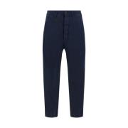 Linnen broek met knoopsluiting Vivienne Westwood , Blue , Heren