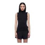 Mouwloze top John Richmond , Black , Dames