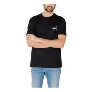 T-Shirts Tommy Jeans , Black , Heren