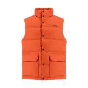 Gewatteerd Gilet van Wolmix, Oranje MC2 Saint Barth , Orange , Heren