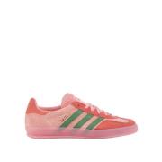 Indoor Gazelle Sneakers Herfstkleuren Adidas , Pink , Dames