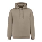 Essential Logo Hoodie Pure Path , Beige , Heren