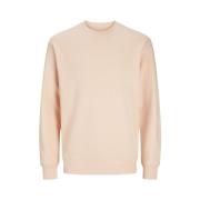 Essentials Sweat Crew Neck in Peach Parfait Jack & Jones , Beige , Her...