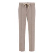 Katoenen Jersey Broek Boggi Milano , Beige , Heren