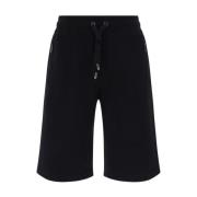 Katoenen shorts met ritssluiting Dolce & Gabbana , Black , Heren