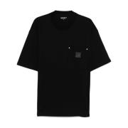 Zak T-shirt in verschillende kleuren Carhartt Wip , Black , Heren