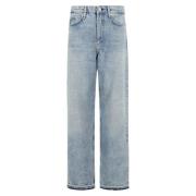 Mid Rise Denim Jeans Rag & Bone , Blue , Dames