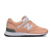 Klei Sneakers Gemaakt in VK New Balance , Orange , Dames