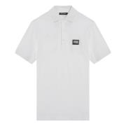 Polo Shirt Korte Mouw Dolce & Gabbana , White , Heren