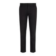 Zwarte broek voor mannen Emporio Armani , Black , Heren