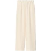 Beige Elastische Taille Pull-On Broek Fabiana Filippi , Beige , Dames