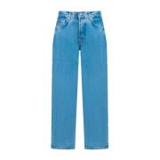 Slim Fit Jeans met Vijf Zakken Anine Bing , Blue , Dames