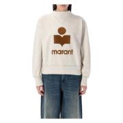 Stijlvolle Gebreide Kleding Ecru Camel Sweatshirt Isabel Marant Étoile...