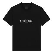 Korte mouw ronde hals T-shirt Givenchy , Black , Heren