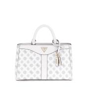 Witte Logo Schoudertas Nolana Guess , White , Dames