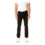 514 Straight Fit Jeans Levi's , Black , Heren