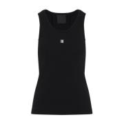 Zwarte Tanktop Stijlvolle Vrouwen Givenchy , Black , Dames