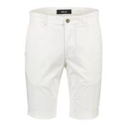 Witte Shorts Slim Fit Katoen Replay , White , Heren