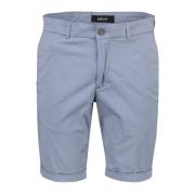 Lichtblauwe Shorts Slim Fit Katoen Replay , Blue , Heren