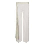 Witte elegante broek Victoria Beckham , White , Dames