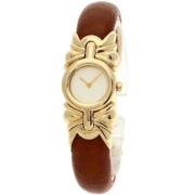 Pre-owned Yellow Gold watches Bvlgari Vintage , Beige , Dames