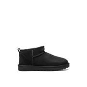 Klassieke Ultra Mini Zwarte Laars UGG , Black , Dames