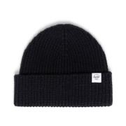 Katoenen Watch Cap Beanie Herschel , Black , Heren