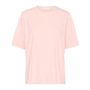 Lichtroze Melange Box Top Tee InWear , Pink , Dames