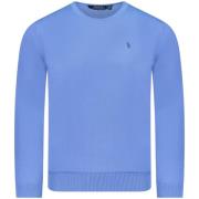 Blauwe Polo Trui uit Fw23 Collectie Polo Ralph Lauren , Blue , Heren