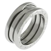 Pre-owned White Gold rings Bvlgari Vintage , Gray , Dames