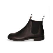 Premium leren instap Chelsea Boot Blundstone , Black , Heren