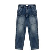 Denim Jeans Amish , Blue , Heren