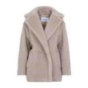 Korte Teddy Jas Max Mara , Gray , Dames