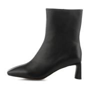 Arlo bootie leer - Zwart Shoe the Bear , Black , Dames