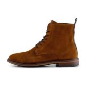 Ned Boot Gewaxt Suède - TAN Shoe the Bear , Brown , Heren