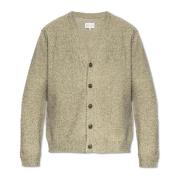 Cardigan met vintage-effect Maison Margiela , Green , Heren