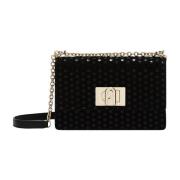 Stijlvolle 1927 Mini Crossbody Furla , Black , Dames