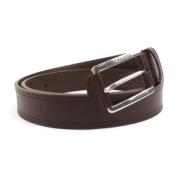 Pre-owned Leather belts Balenciaga Vintage , Brown , Heren